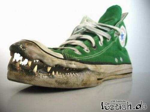 Bissiger Schuh Bissiger Schuh