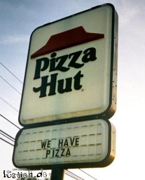 Pizza Hut hat Pizza