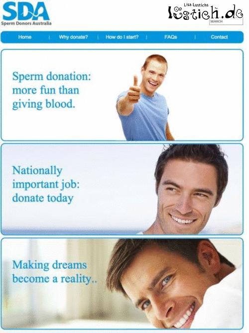 Sperma Spenden