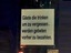 Trinken und Vergessen
